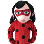 Mascote Lady Heroina Bug