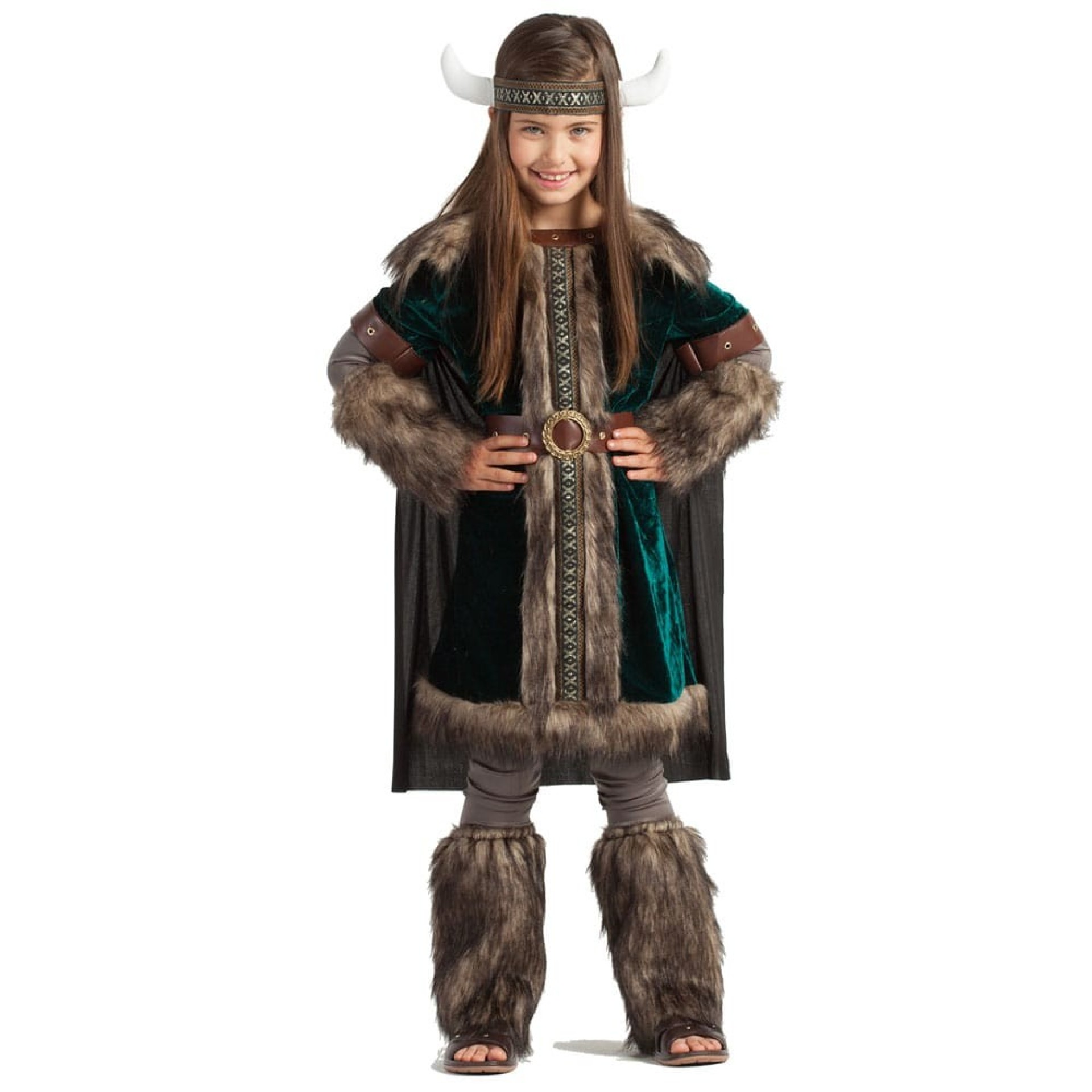 Fato a Viking Ingrid menina