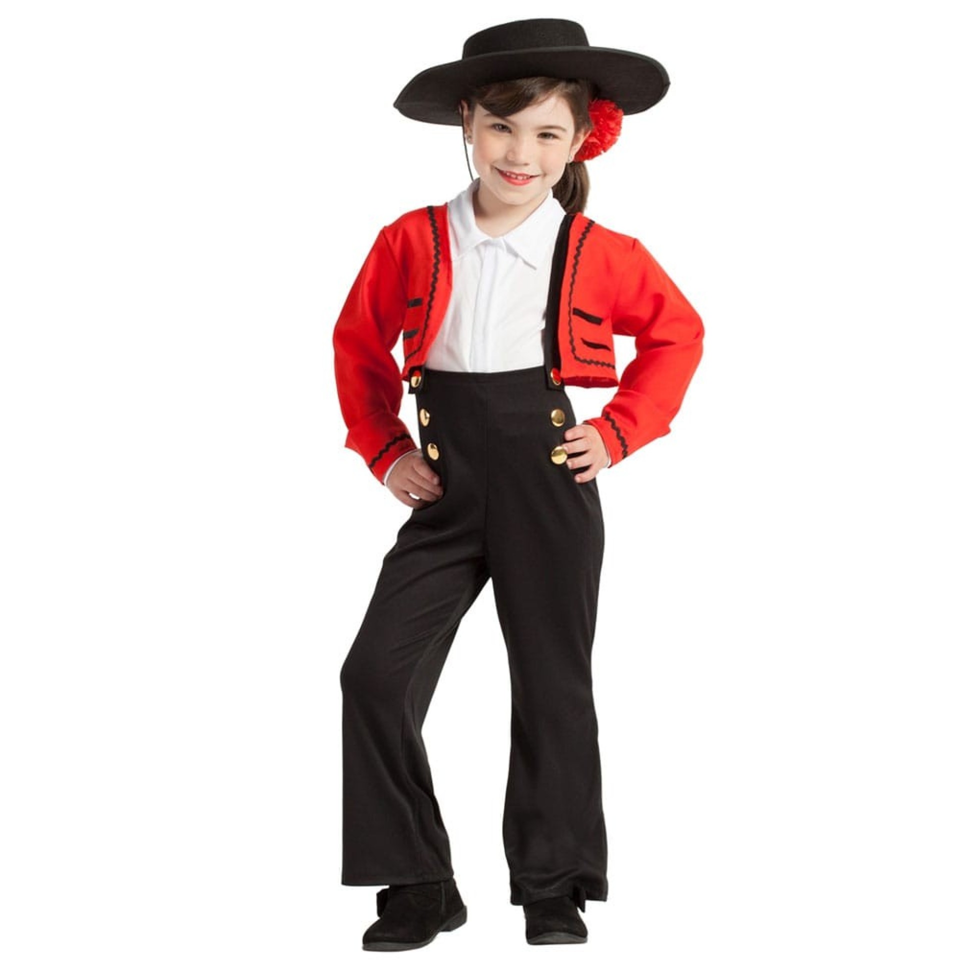 Fato Espanhola del Rancho menina