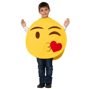 Fato Emoji Personalizar 7-9 Anos