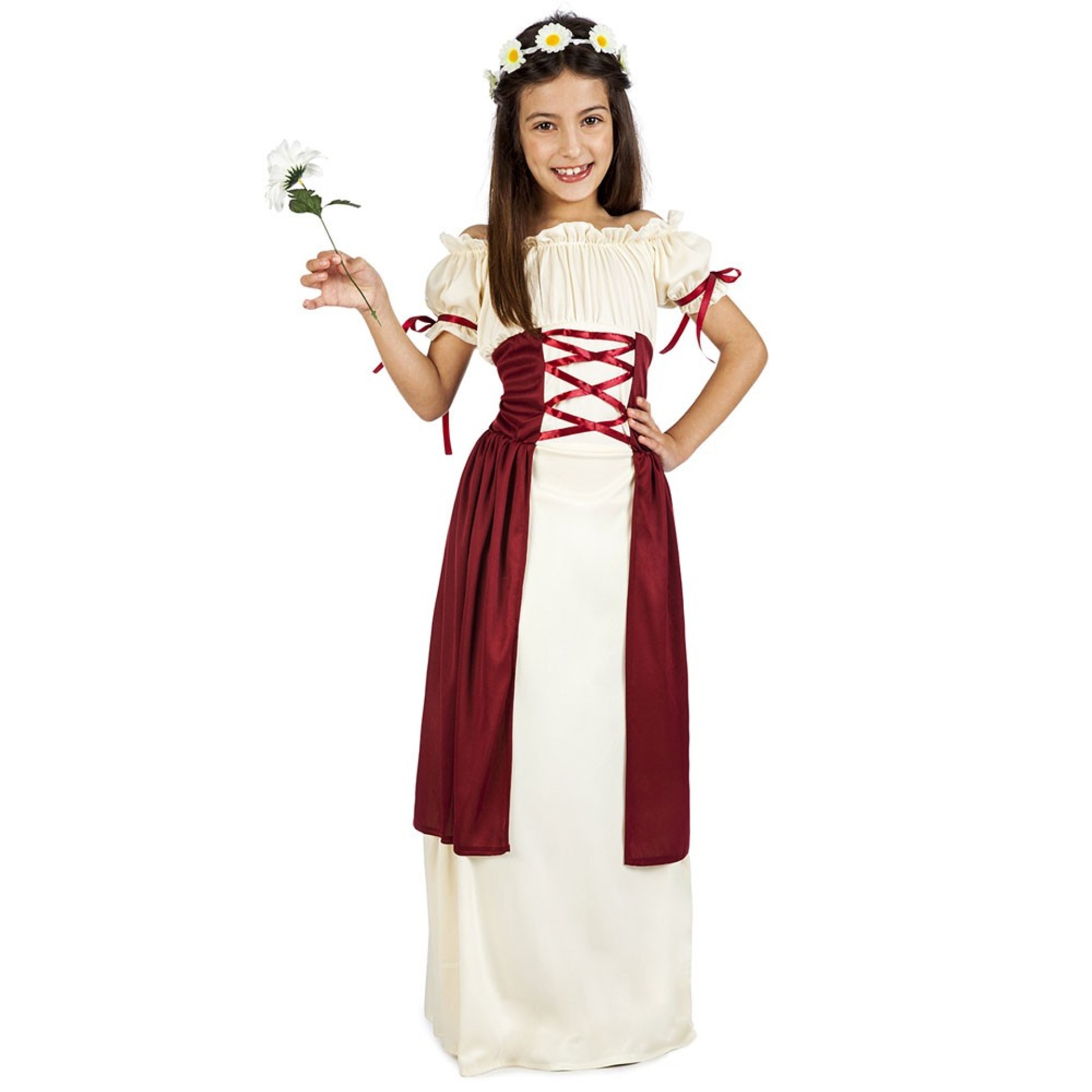 Fato Dama Medieval Menina