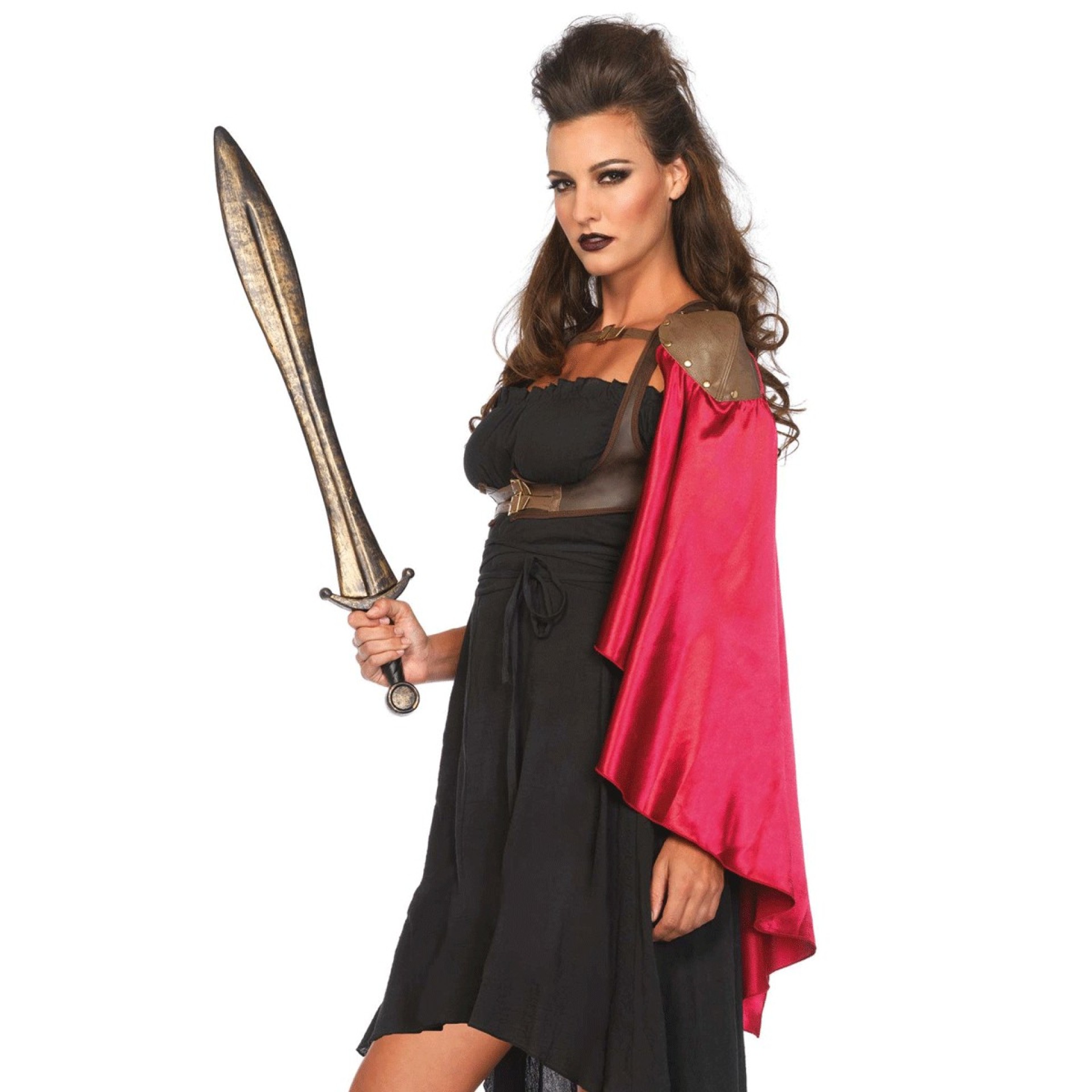 Arnês de Guerreira com Capa