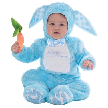 Fato o Coelhinho Beb Azul