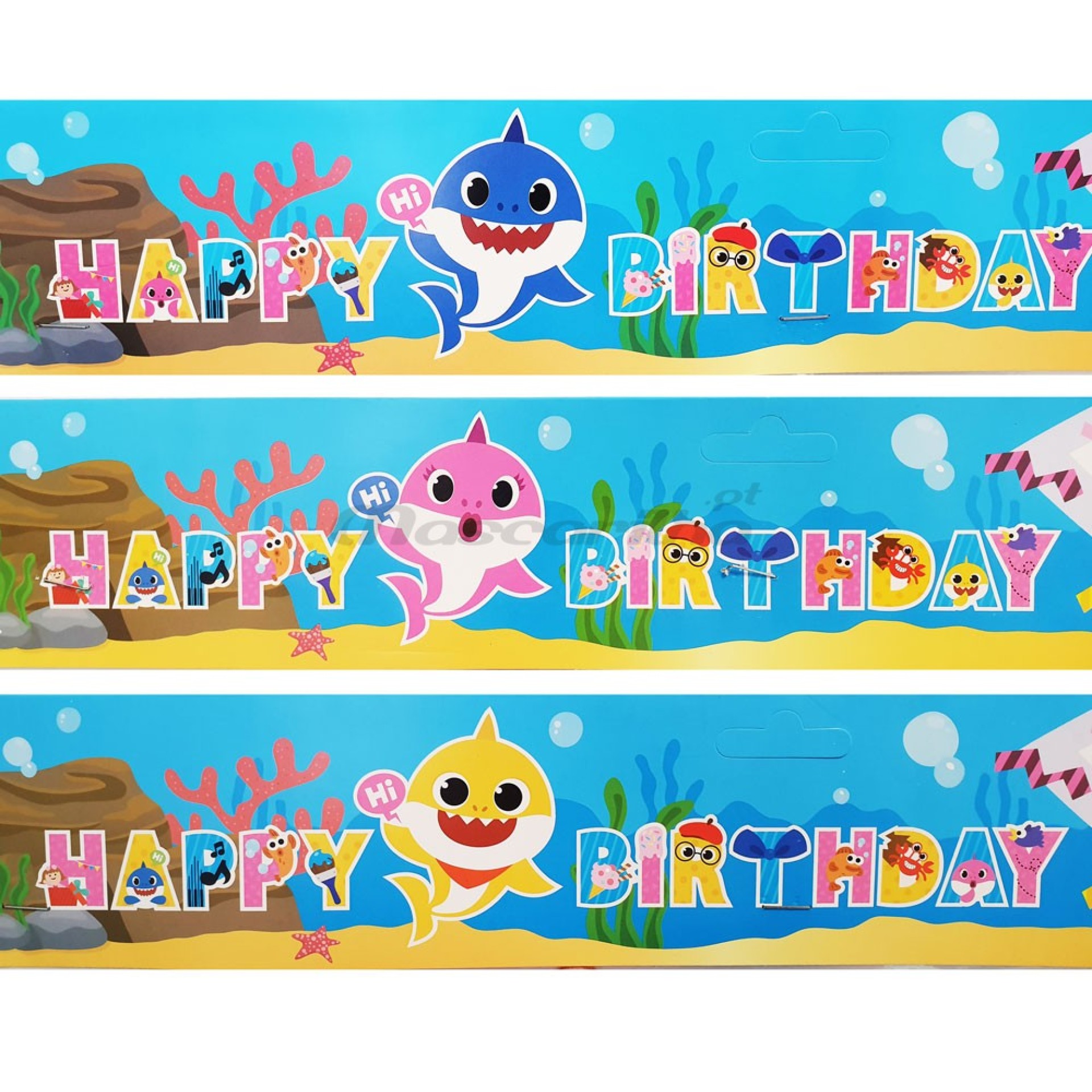 Letras Aniversário Baby Shark