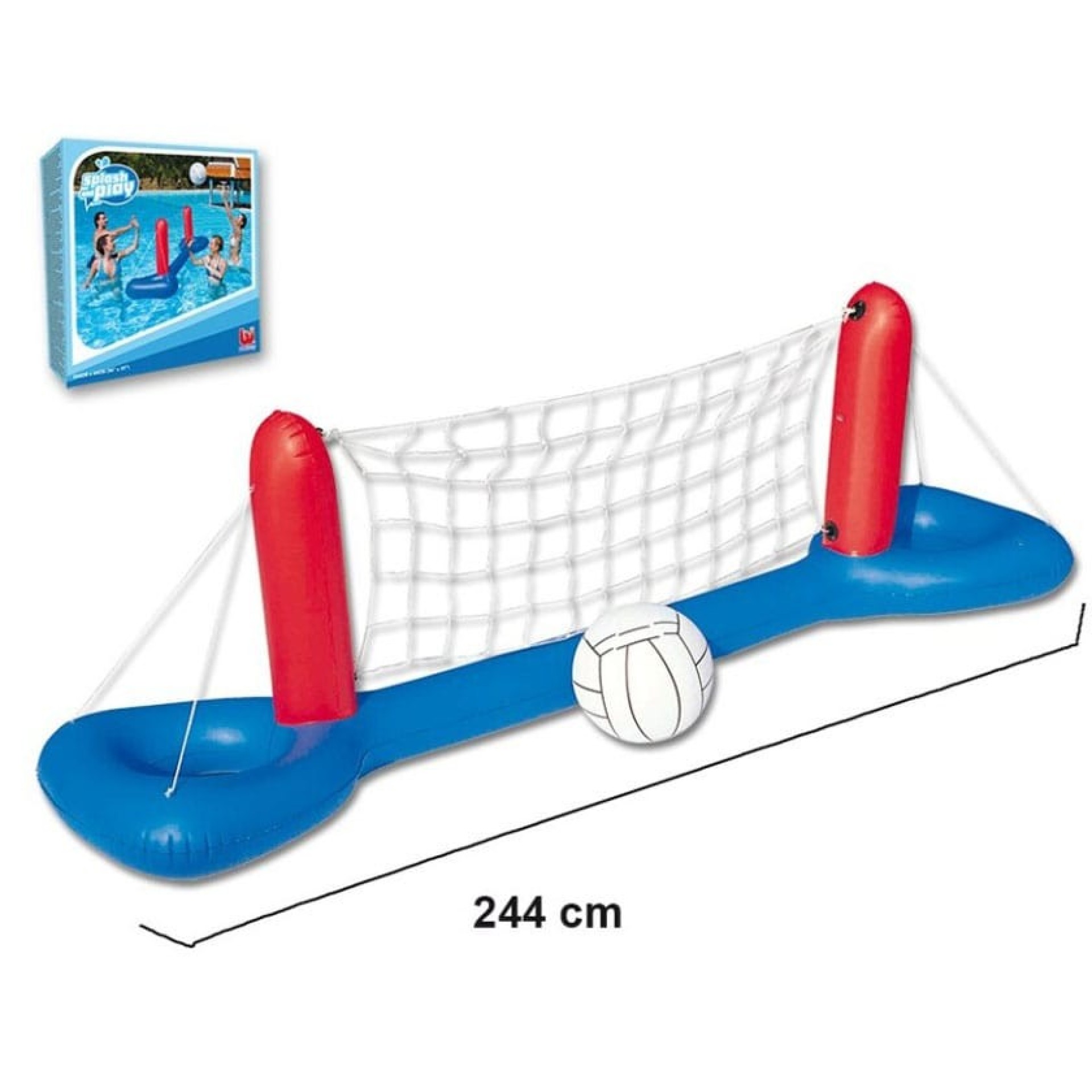Jogo Voleibol na Piscina 244cm