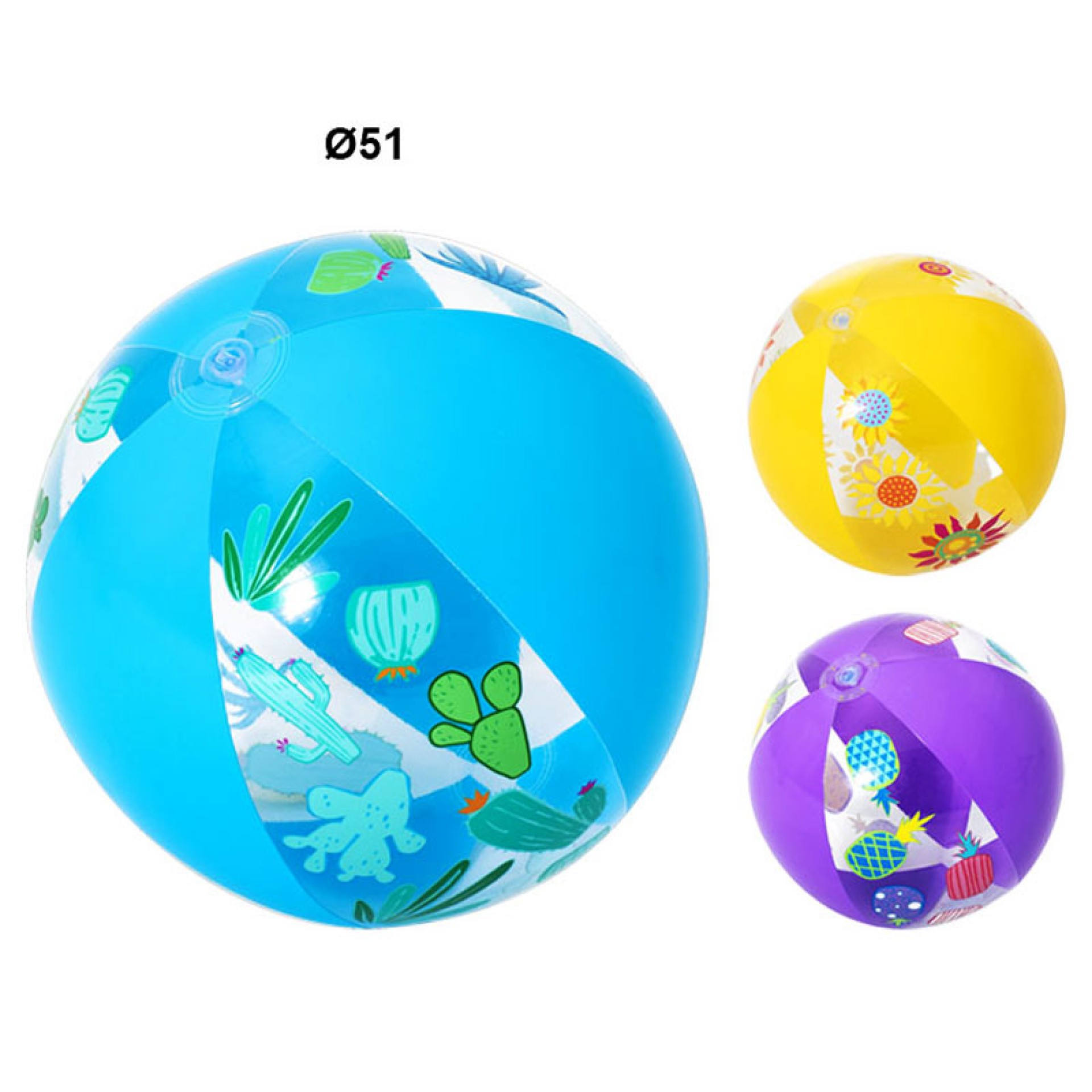 Bola Insuflável de Praia 51cm