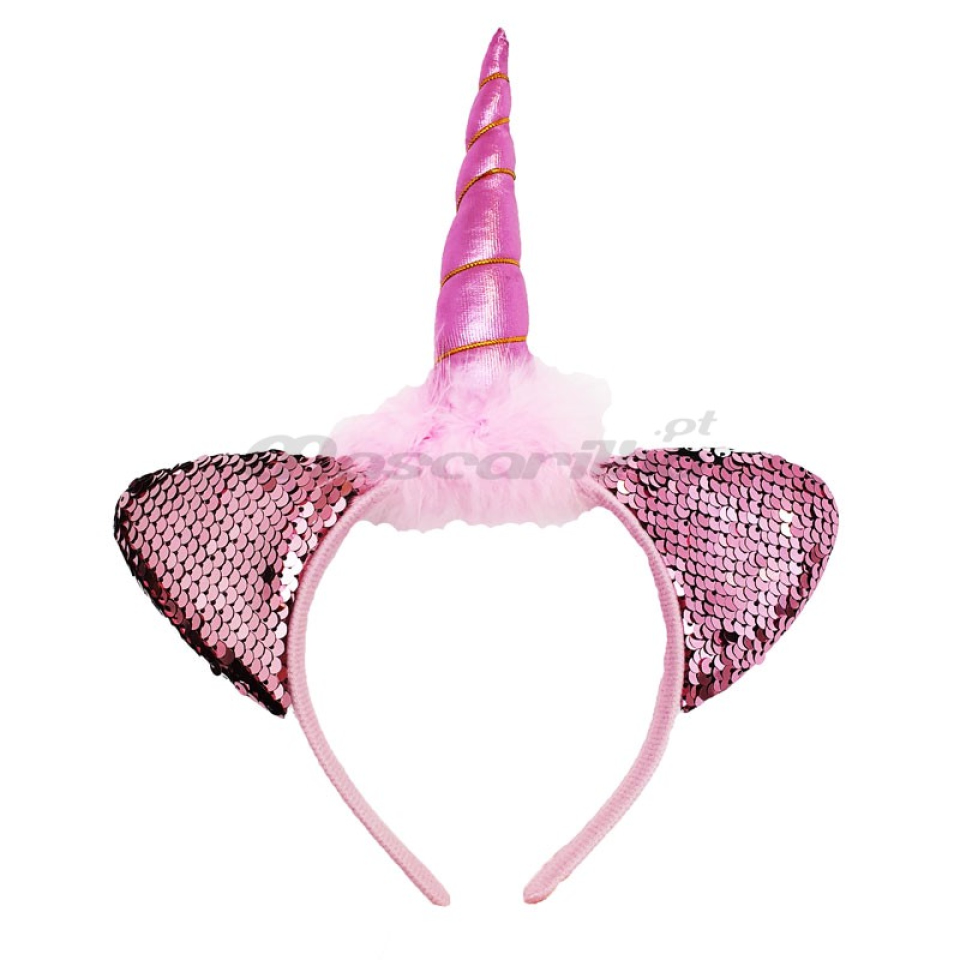 Bandolete Unicórnio Rosa Brilhante