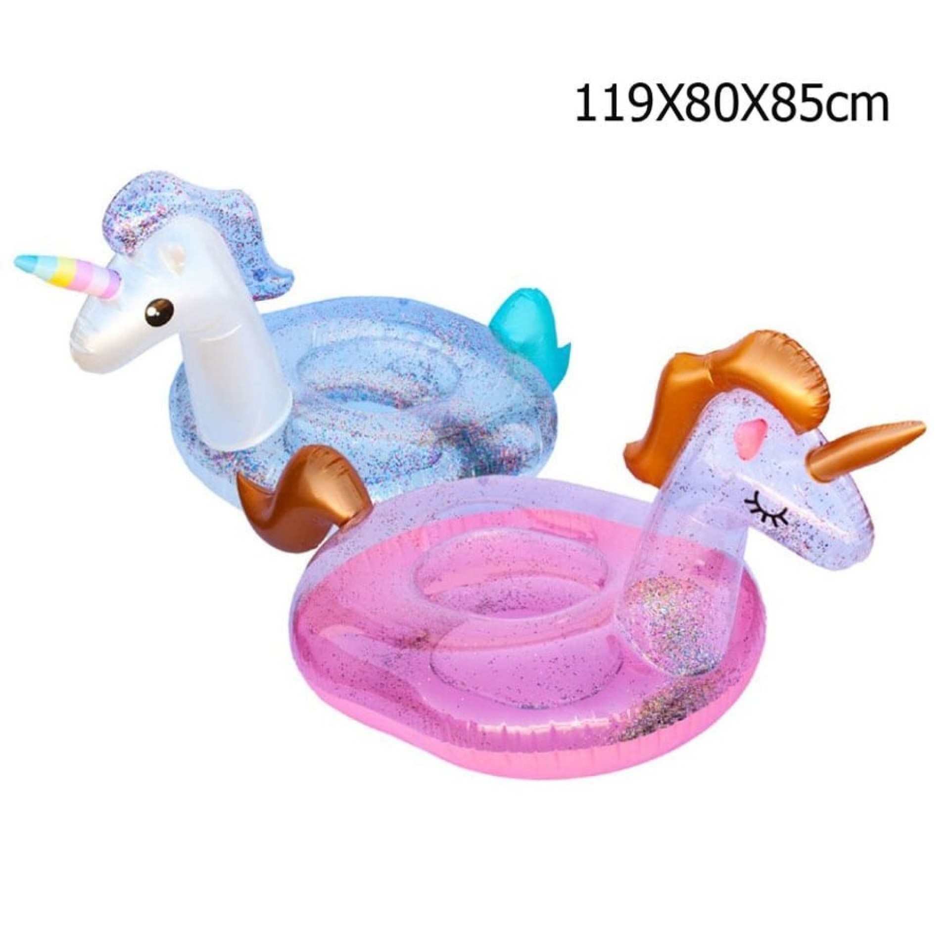 Unicórnio Insuflável com Brilhantes