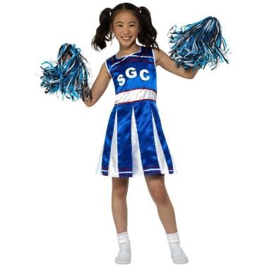Fato Cheerleader Azul