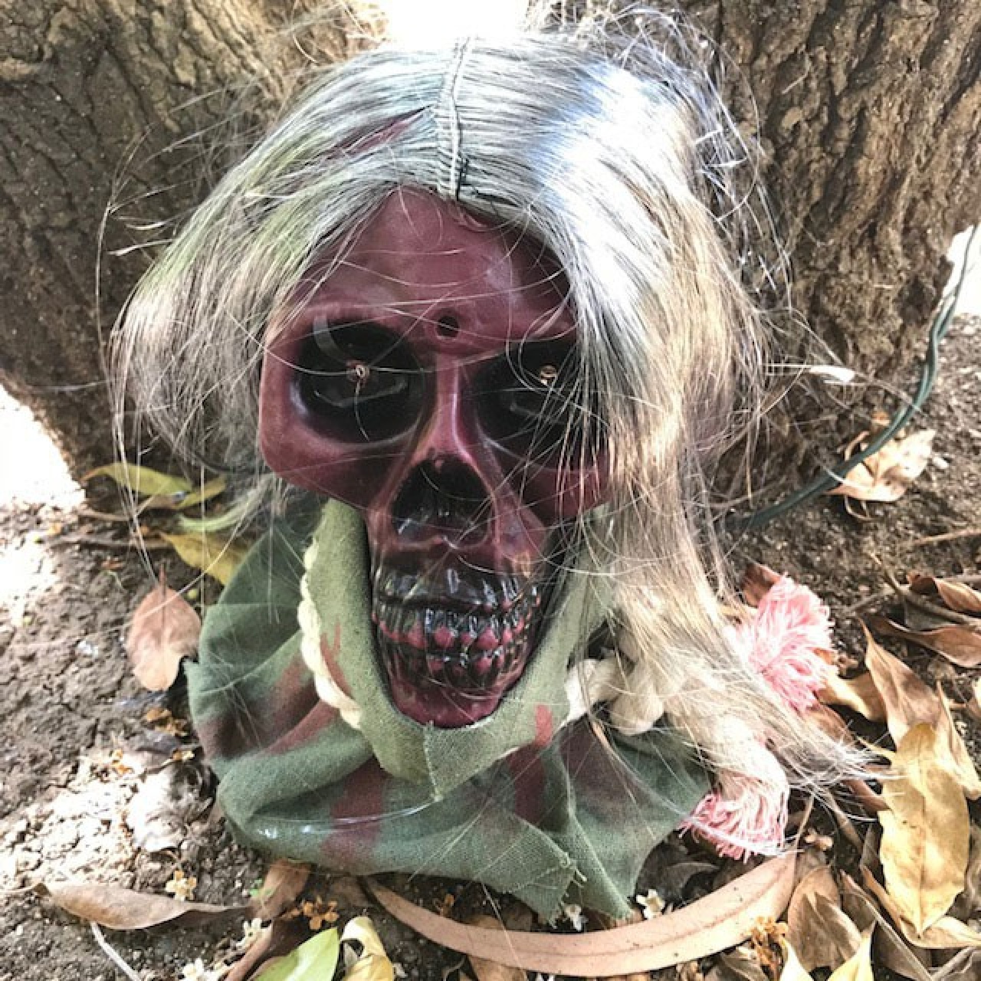 Cabeça Caveira com Movimento