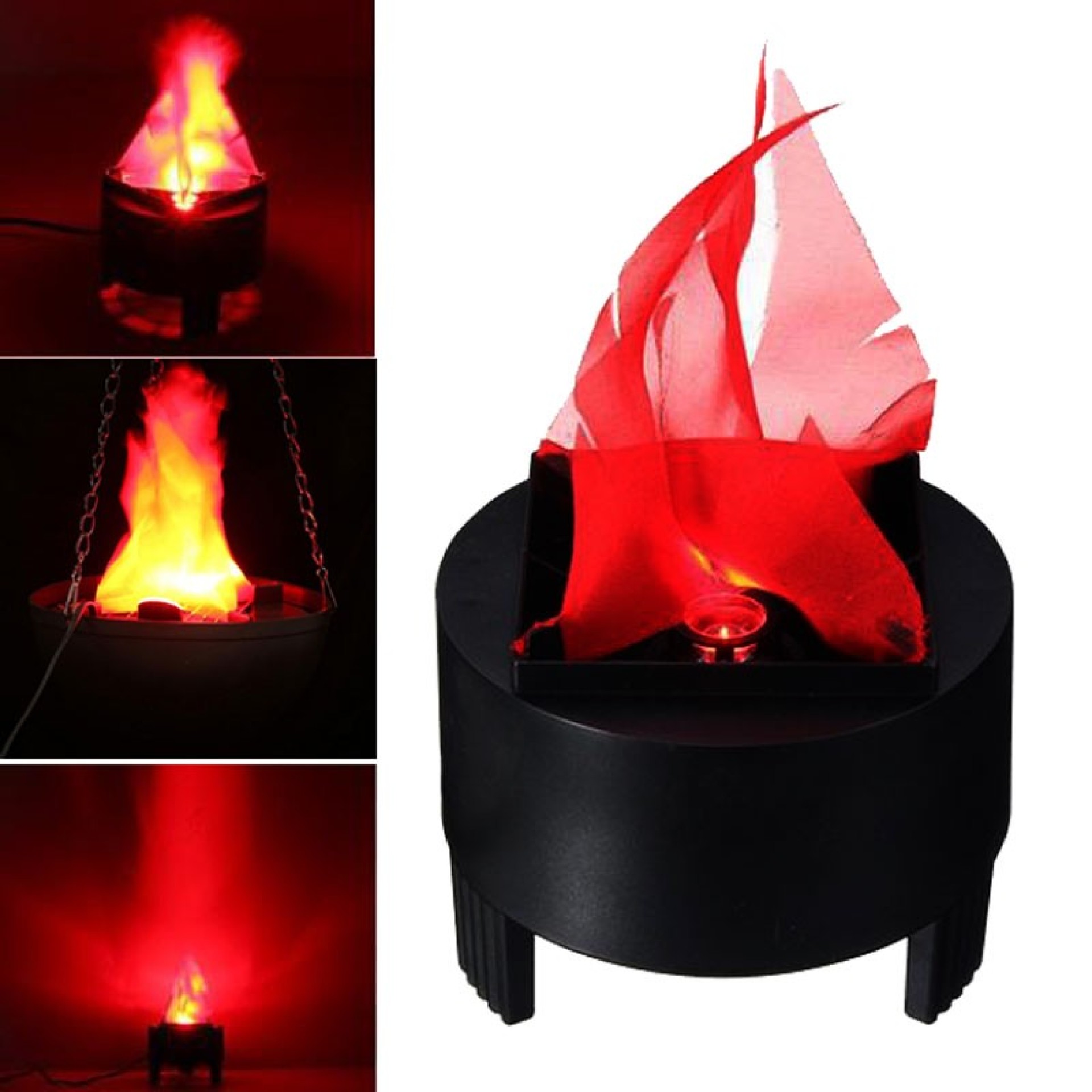 Caldeirão em Chamas Luz e Movimento