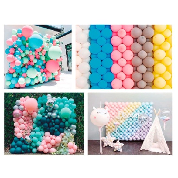 Estrutura de Parede para Balões