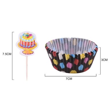 Cupcakes Aniversrio 24 formas