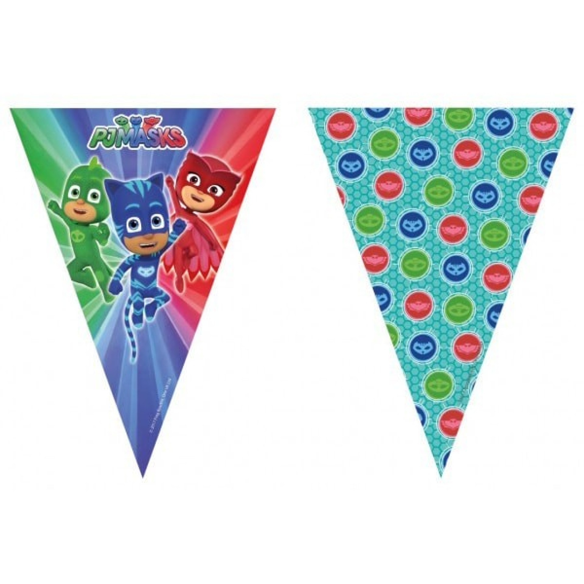 Bandeirolas Festa PJ Mask