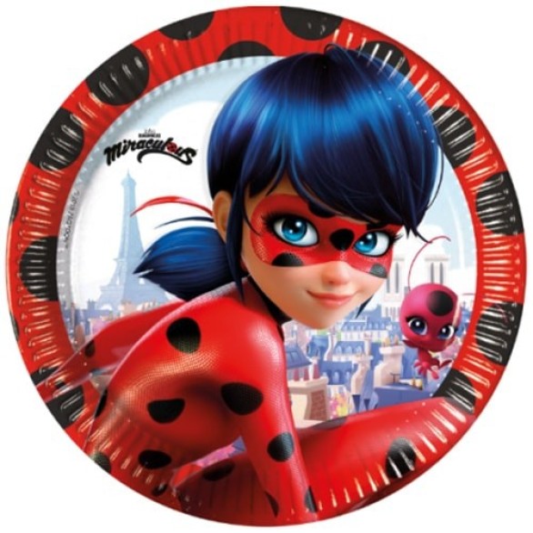 Pratos Ladybug Party