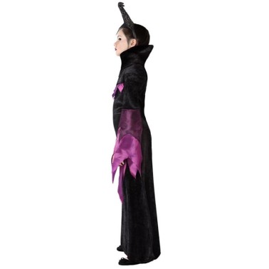 Fato Maléfica Elegante Menina Fato Maléfica Elegante Menina