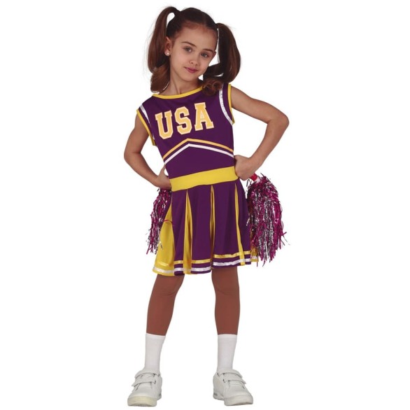 Fato Cheerleader Purple