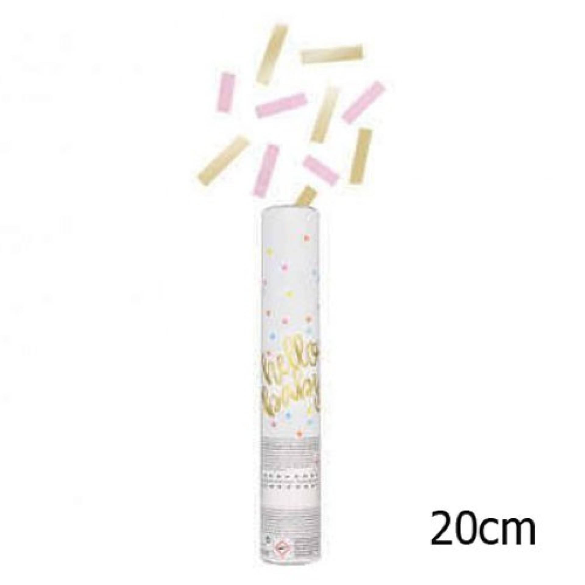 Canhão Confetis Rosa