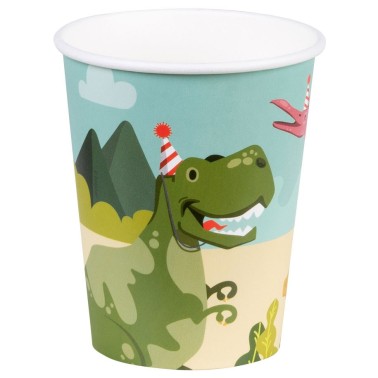Copos Dino Party 6 unid Copos Dino Party 6 unid