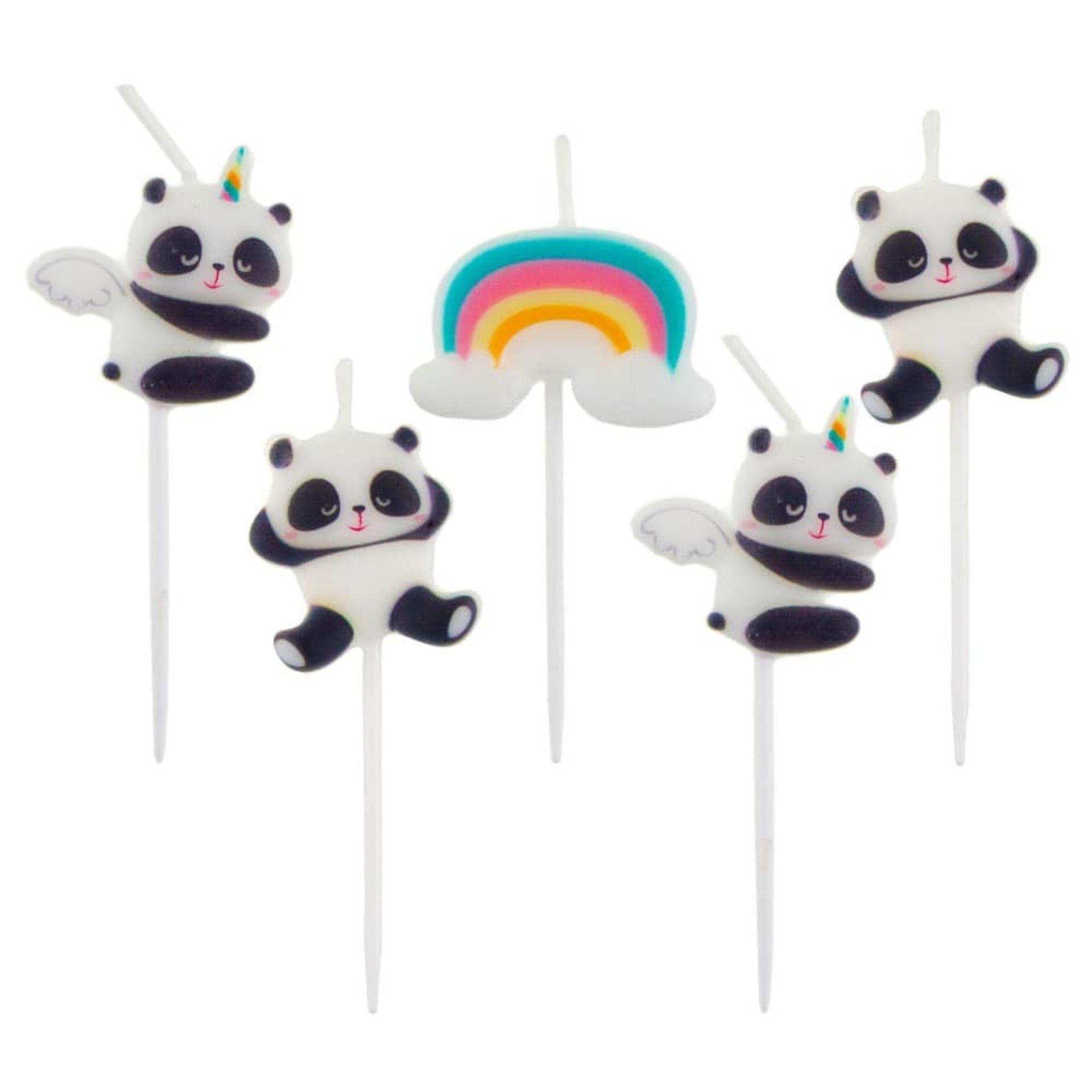 Velas Panda 5 Peças