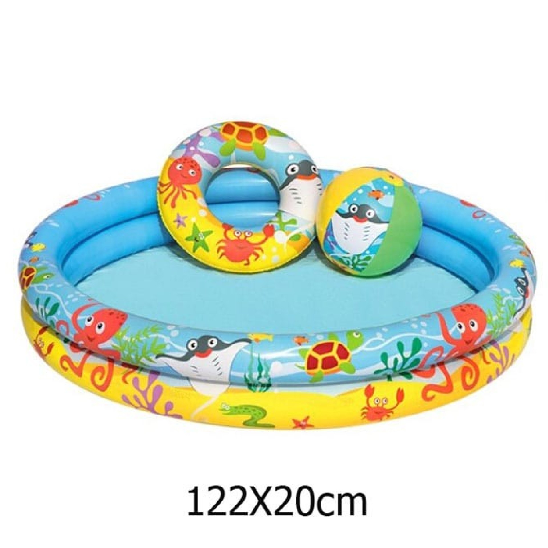 Piscina Insuflável com Boias