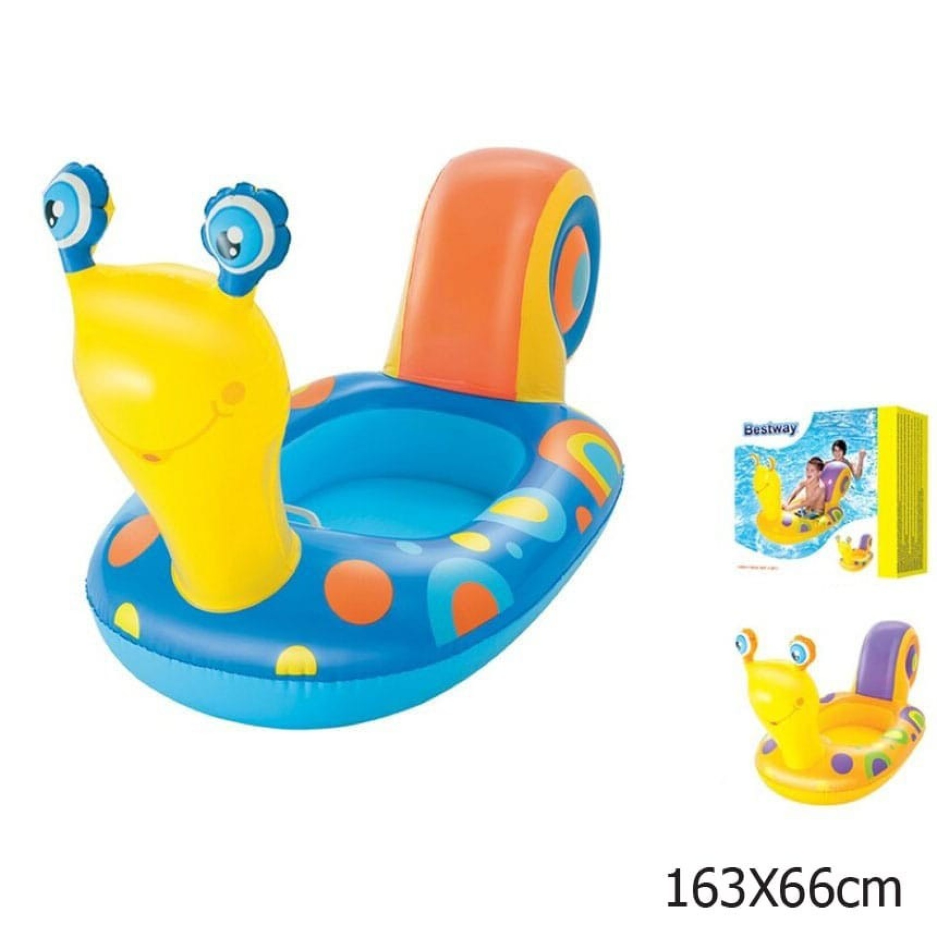 Barco Caracol Insuflável