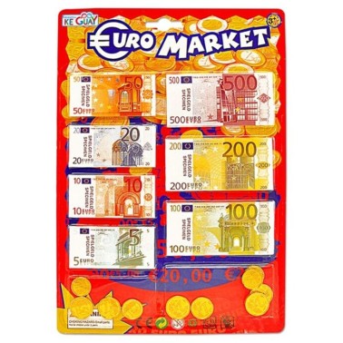 Notas Euros de Brincar