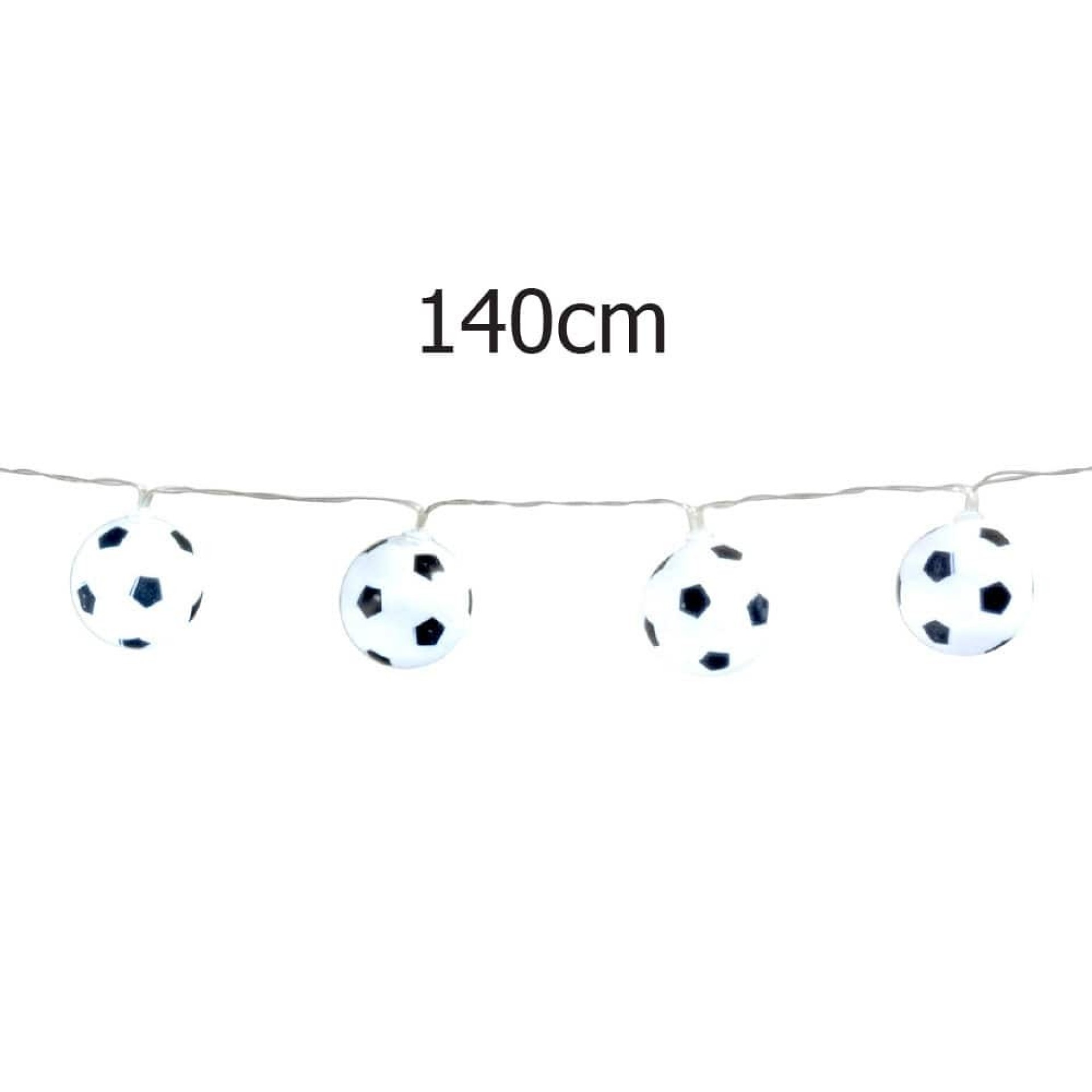 Luzes Led Bolas de Futebol 140cm