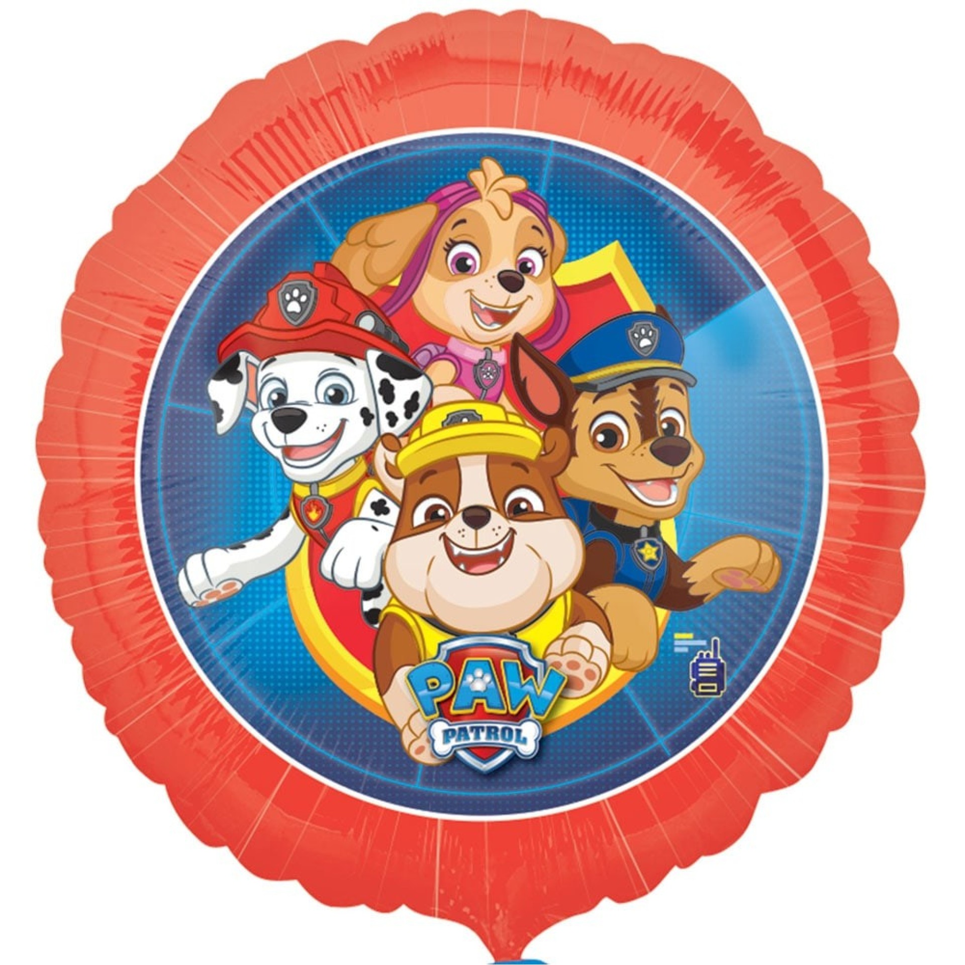 Balão Patrulha Pata Redondo Foil 43cm