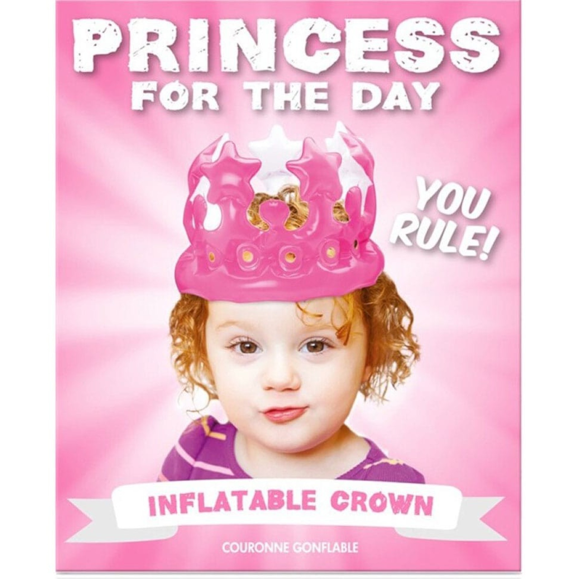 Coroa de Princesa Insuflável