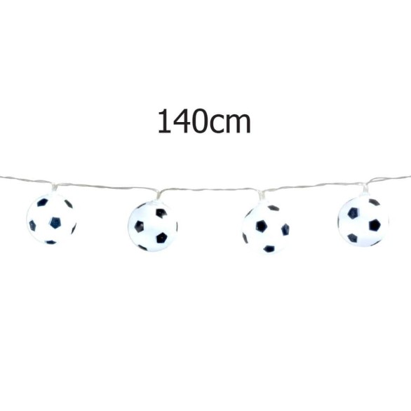 Luzes Led Bolas de Futebol 140cm