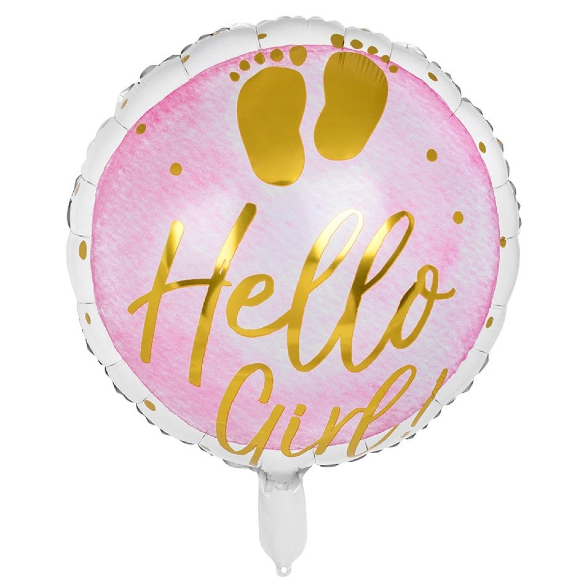 Balão Foil Hello Girl 45cm