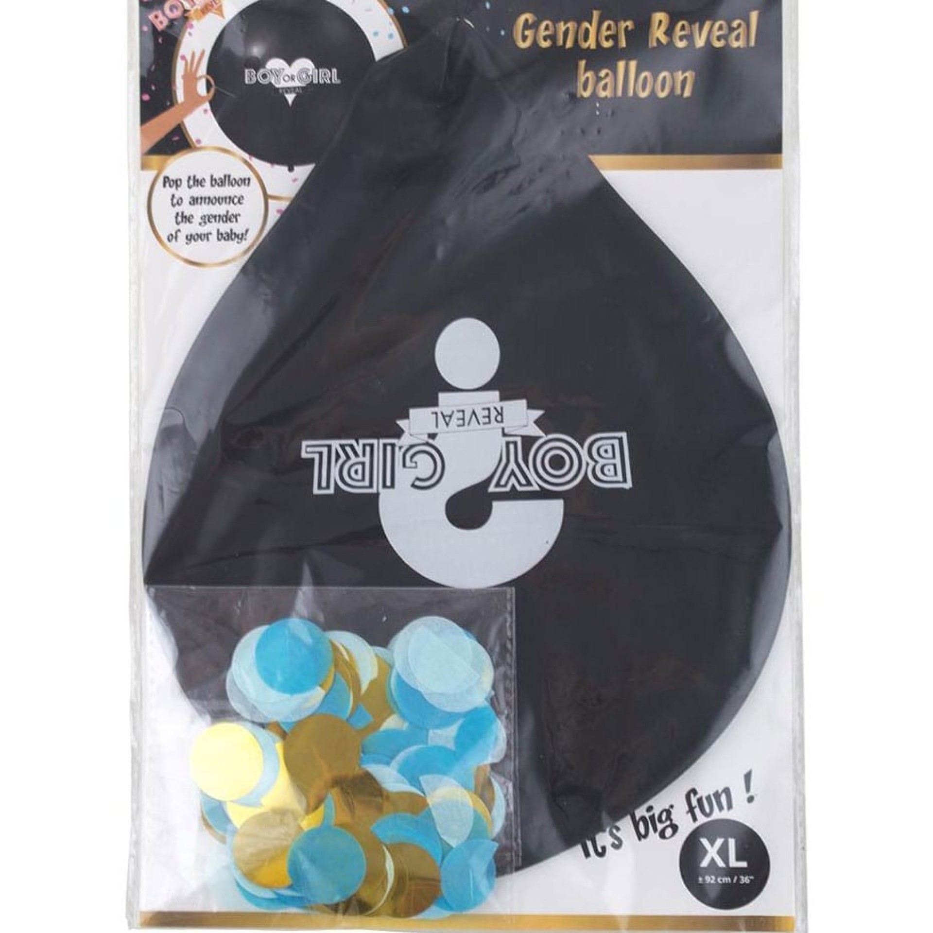 Balão Revelação Bebé Menino