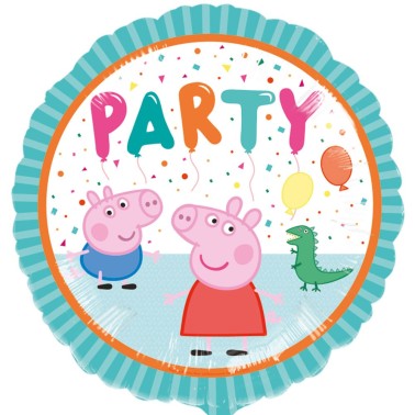 Balo Foil Peppa Party 43cm