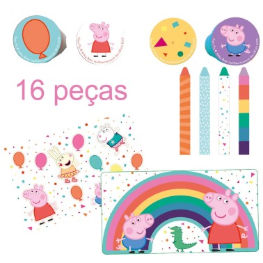 Brindes Peppa Pig Pack 16unid