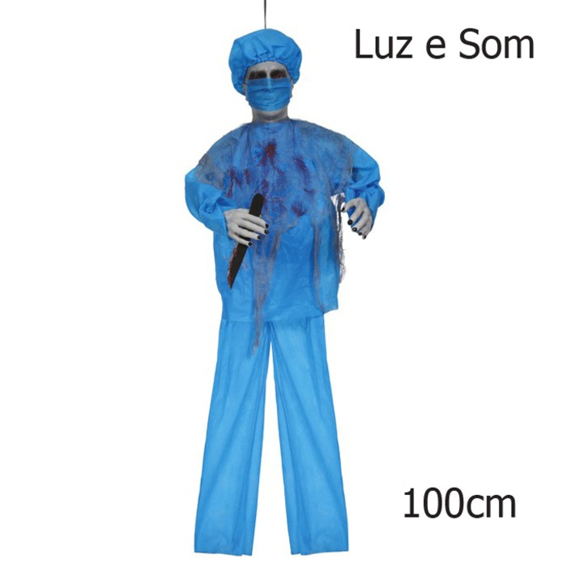 Cirurgião Sangrento Luz e Som 100cm