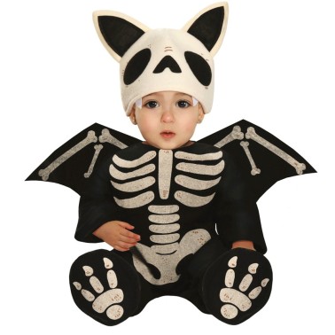 Fato Morcego Esqueleto Beb