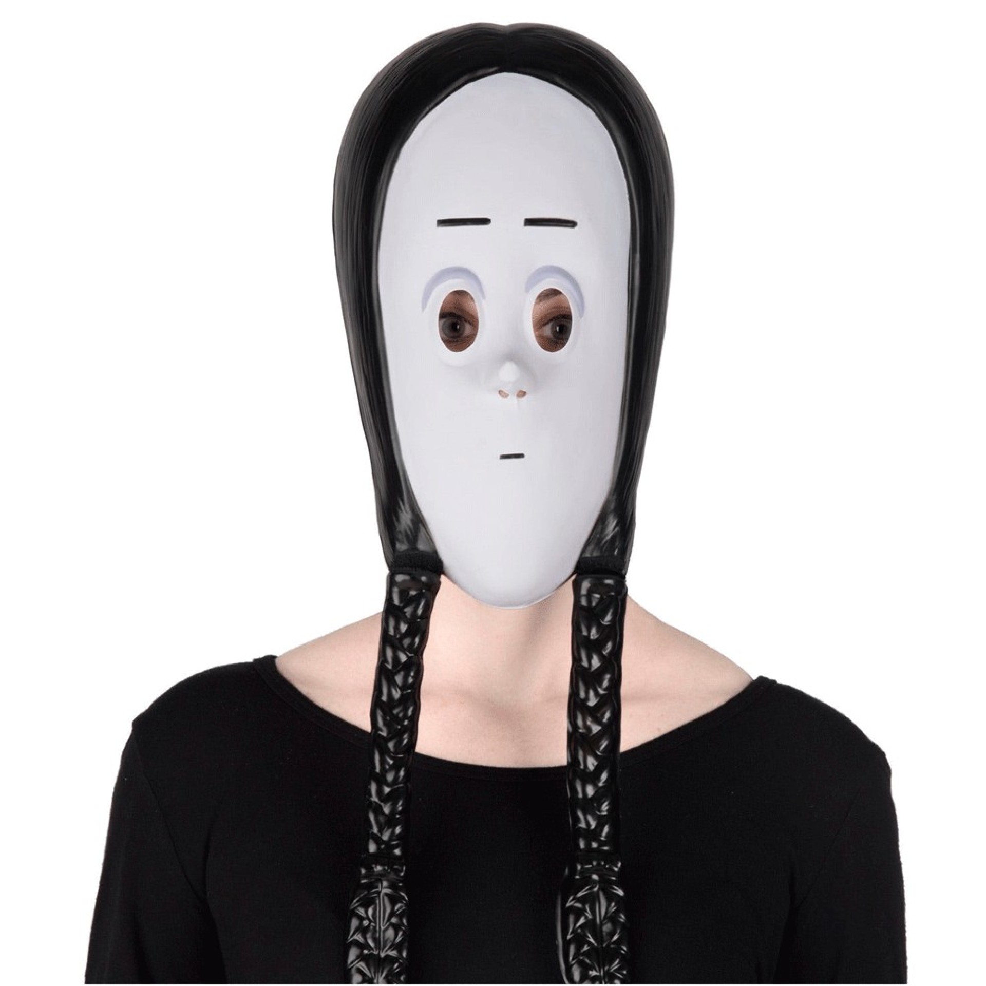 Máscara Wednesday Addams