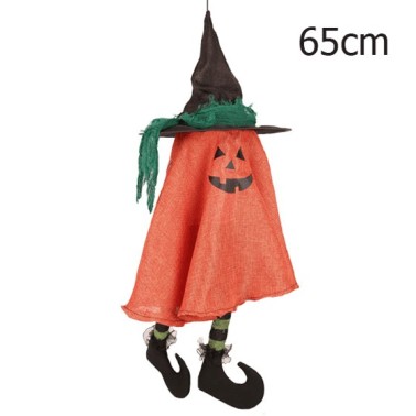 Abobora Bruxinha Halloween 65cm