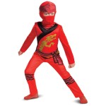 Fato Lego Ninjago Vermelho