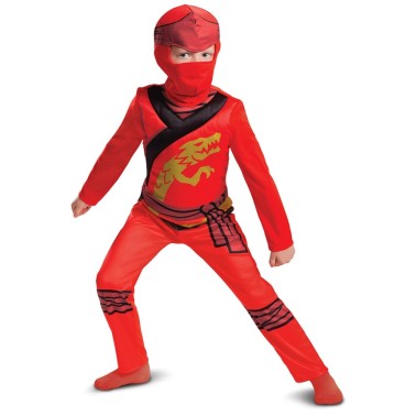 Fato Lego Ninjago Vermelho