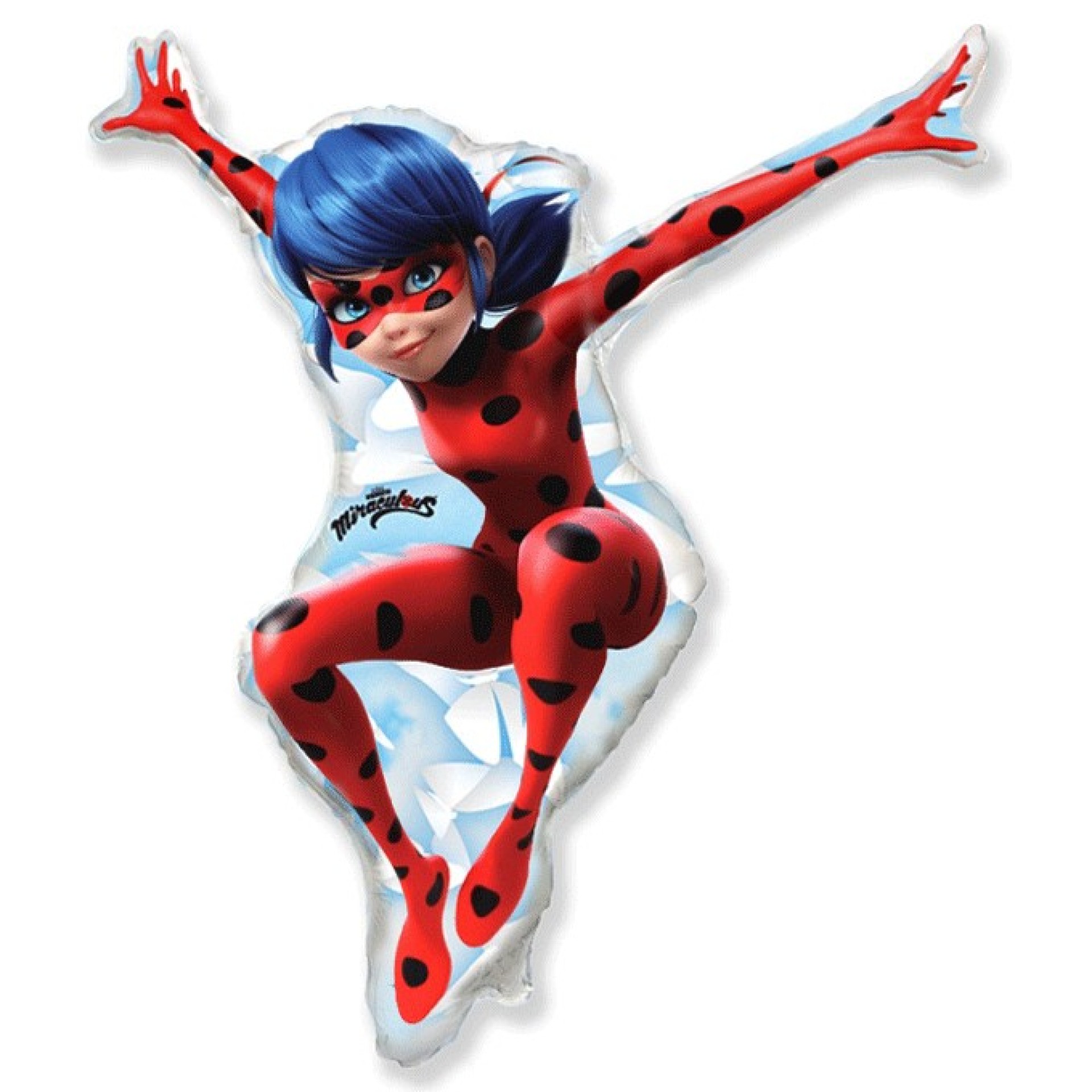 Balão Silhueta Lady Bug