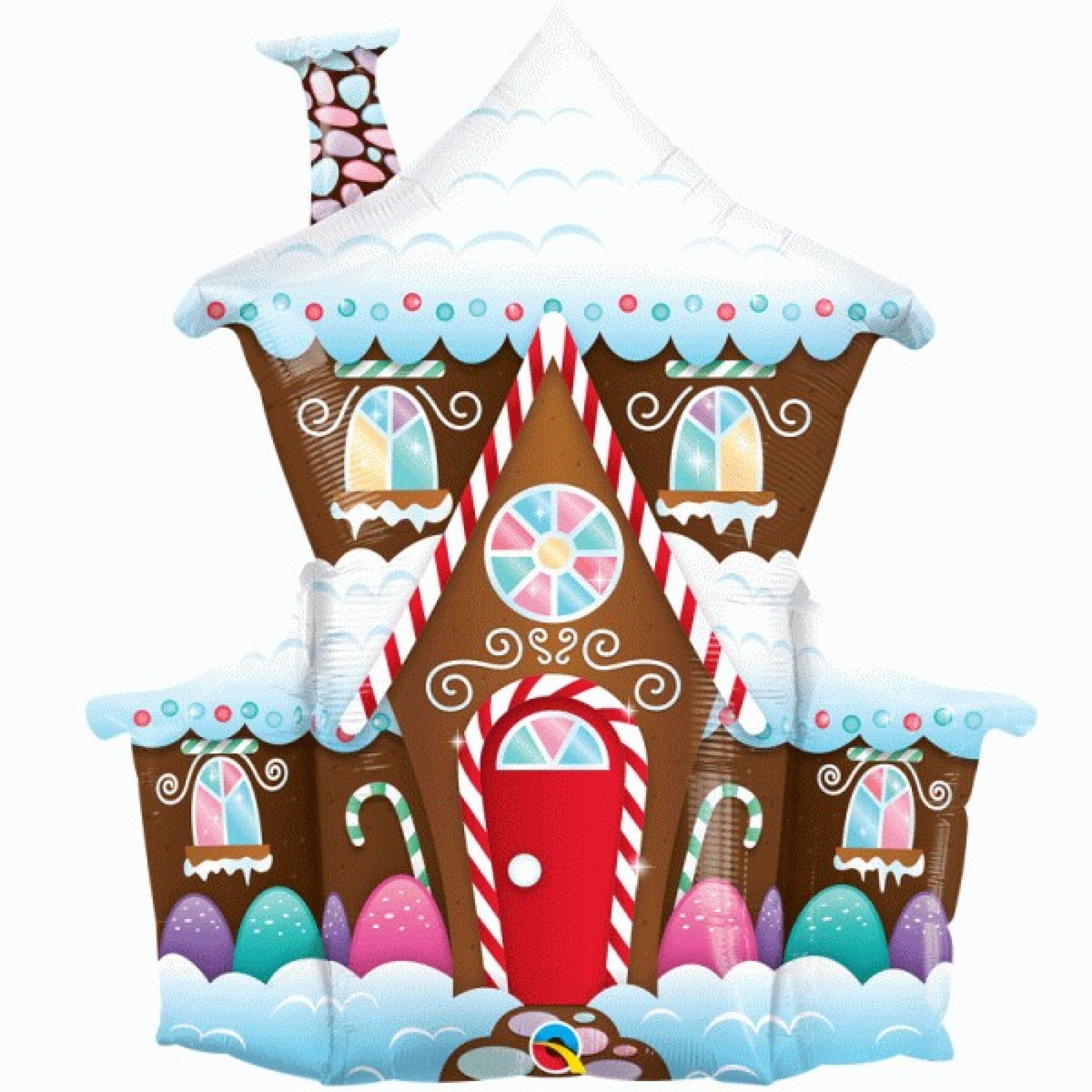 Balão Casinha Gengibre 94cm