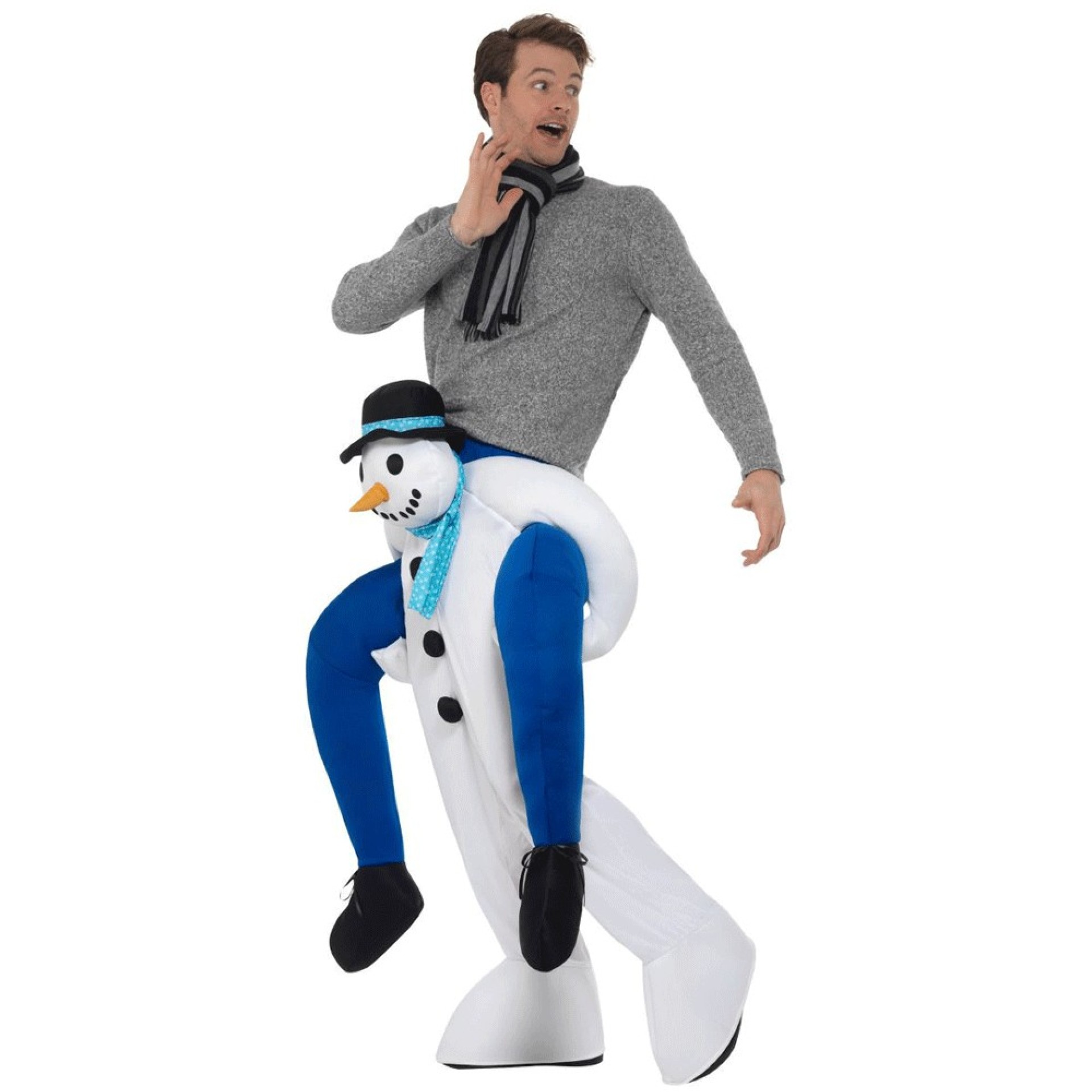 Fato Hop Hop Snow Man Ilusão