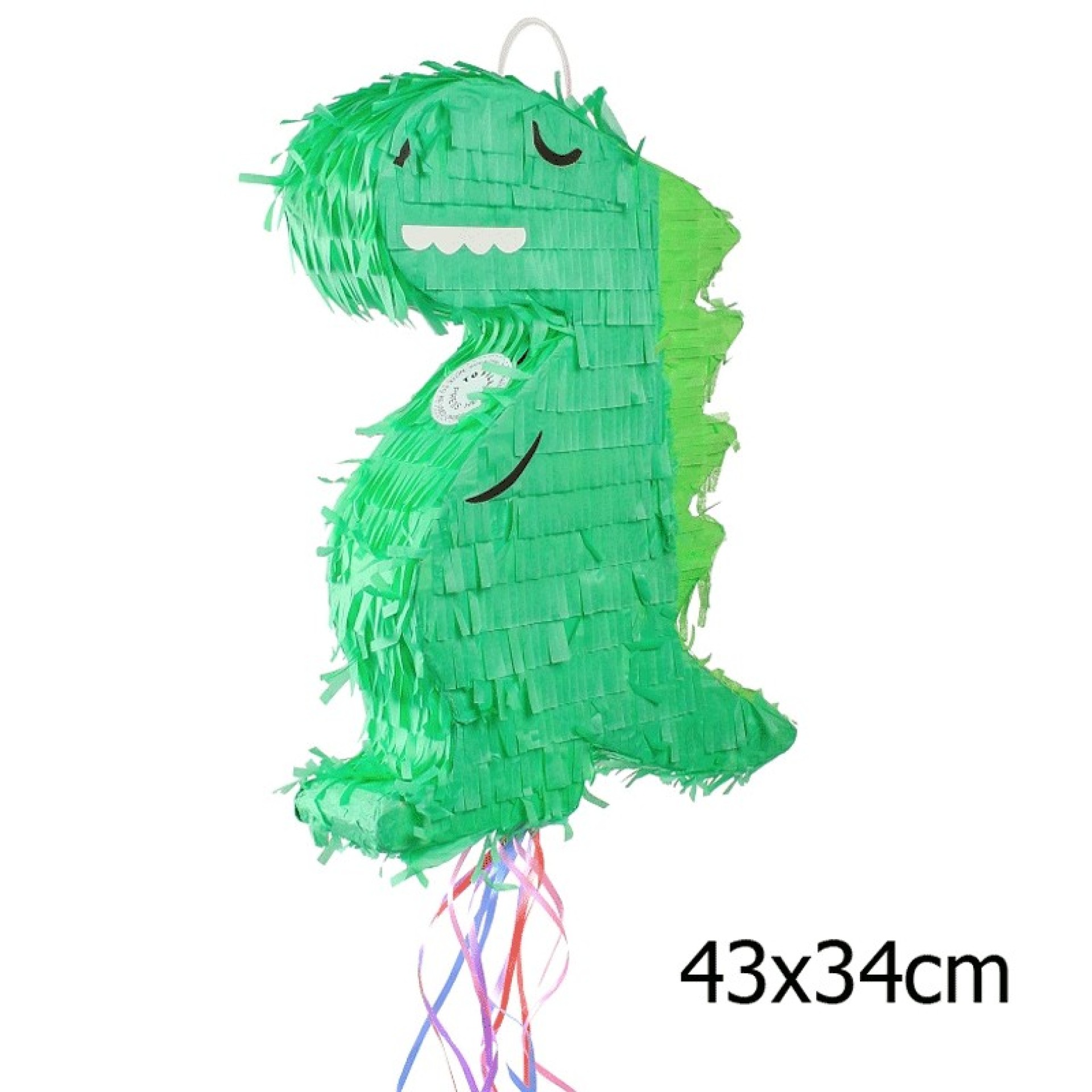 Pinhata Dinossauro Verde