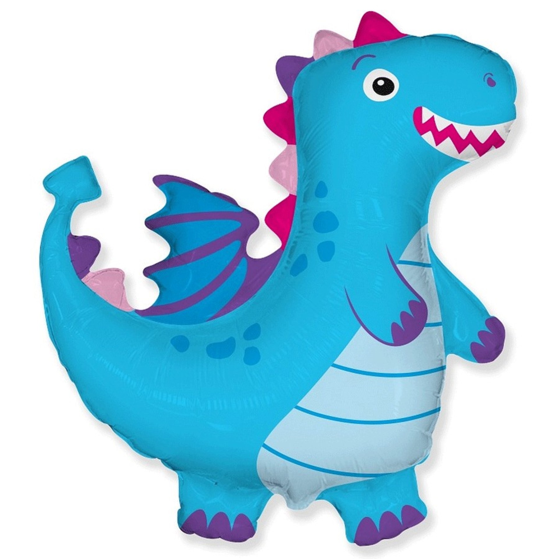 Balão Dragão Azul 92cm