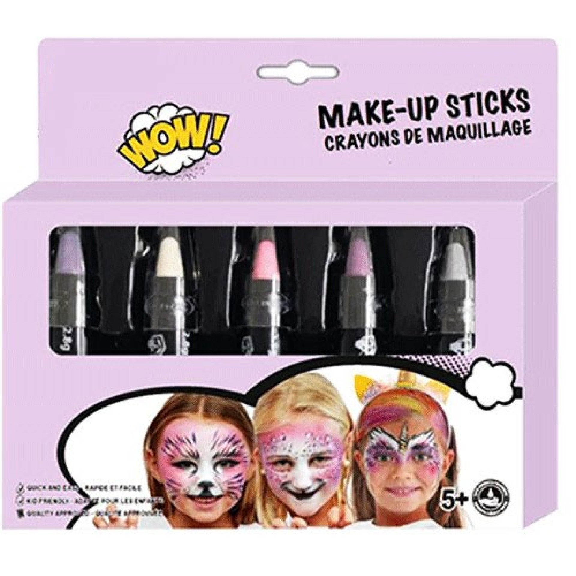 Lápis Cores de Menina Kit 5unid