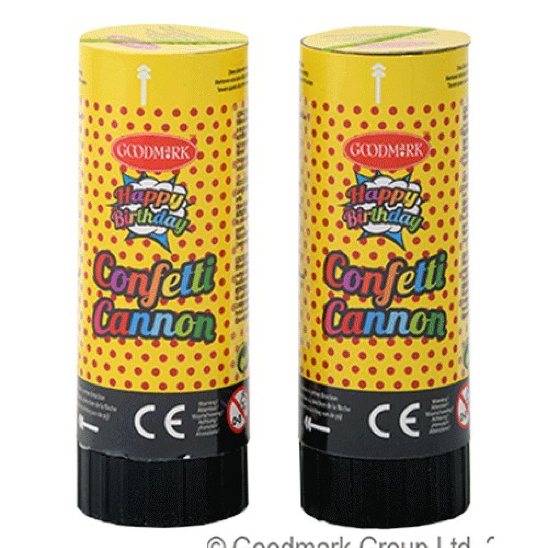 Canhão Confettis Pack 2unid