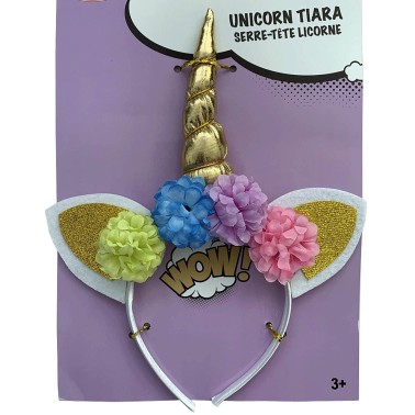 Bandolete Unicrnio Flores Coloridas