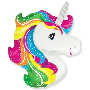 Balo Unicrnio Colorido 101cm